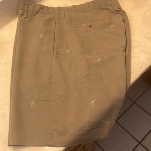 Bamboo cay flat front shorts